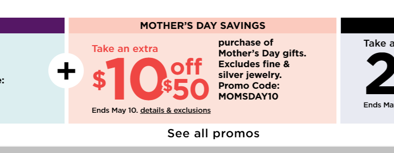 Mother's Day Deals at Kohls