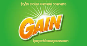 GAIN $5/25 Dollar General Scenario #deannadeals 