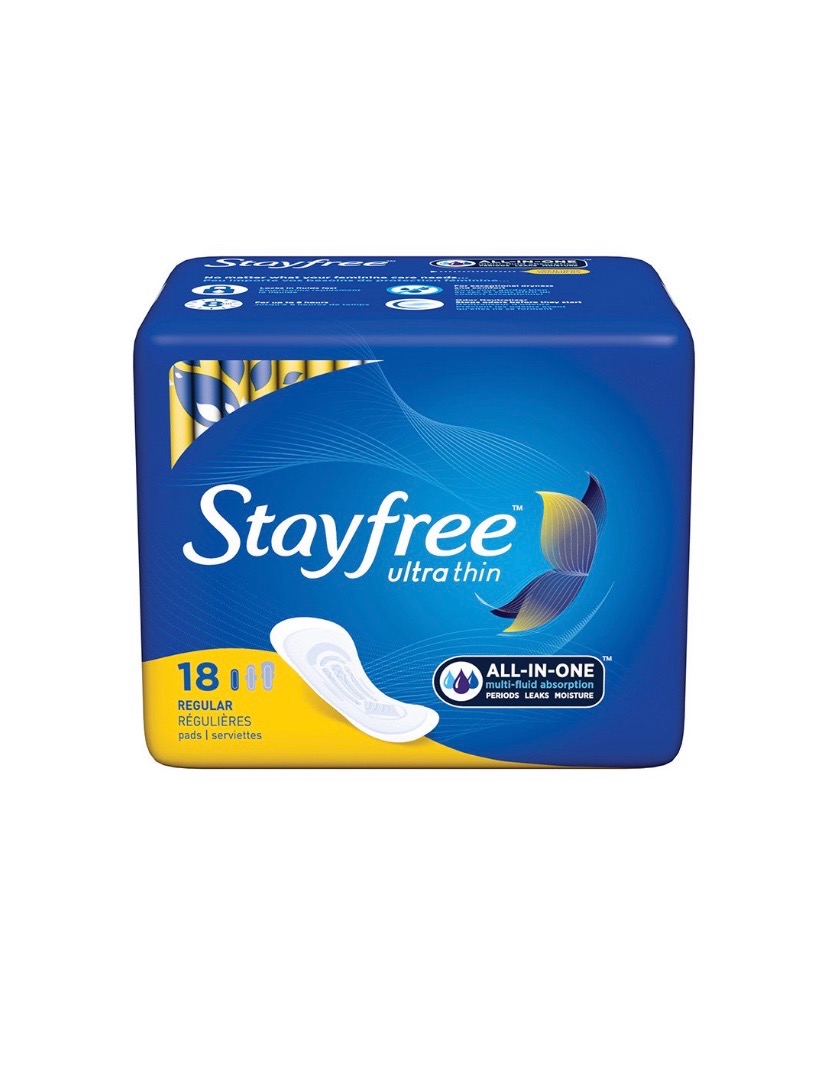 Stayfree. Ultra thin.