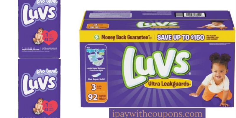 Luvs Diapers $5/25 Dollar General Scenario All Digital