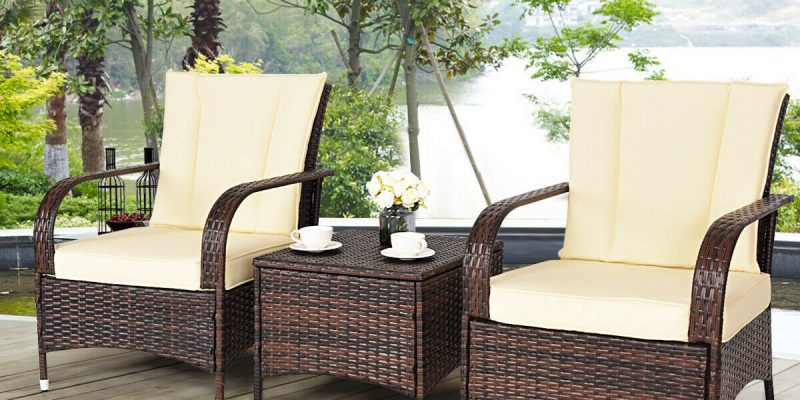 Costway 3PCS Outdoor Patio Set Clearance Price At Walmart