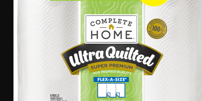 $3.49 Complete Home Paper Towels~ 58¢ a Roll At Walgreens!