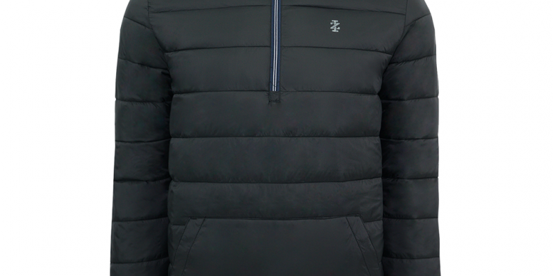 $19.99 Men's Izod 1/4 Zip Pullover Puffer Coat! Save 85%