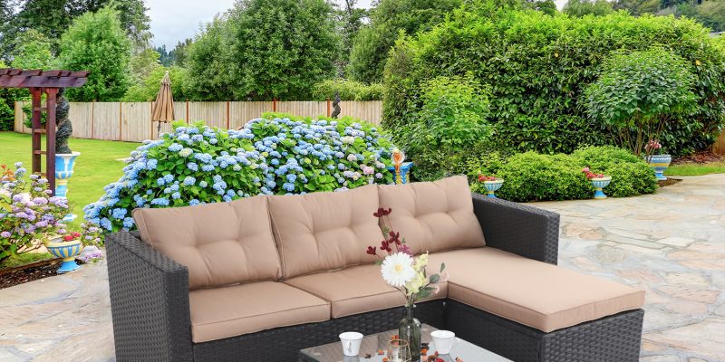 3 Piece Outdoor Sectional