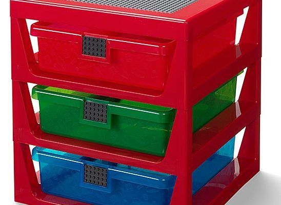 Red LEGO® Rack System