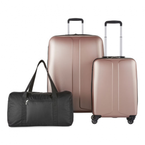 3pc Hardside Luggage Set only $79 at JCPenny