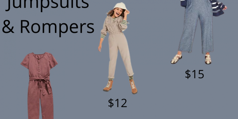 Today Only $12 -$15 Jumpsuits & Rompers ~ Girls & Women!