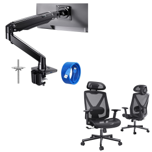 HUANUO Computer Monitor Stand, & Chair